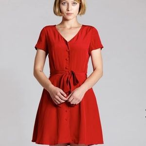 NWT L’ECOLE DES FEMMES little red dress